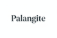 a simple writtren logo for palangite. transparent background