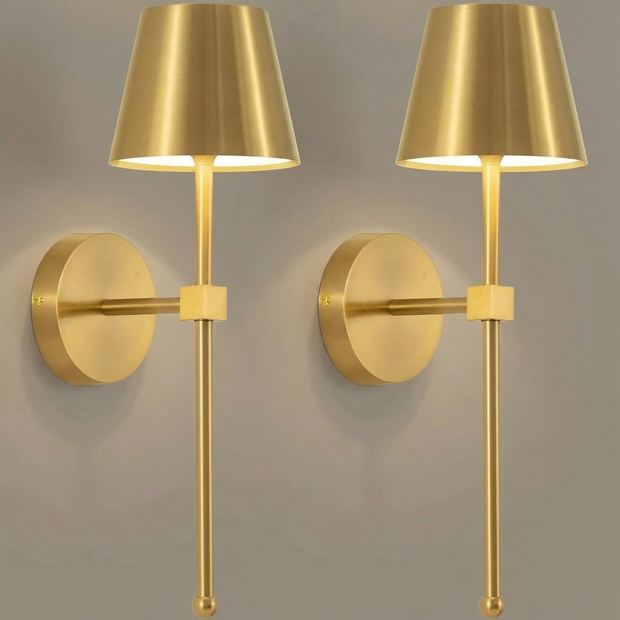 Graceful Cordless Wall Light With Rechargeable LED Sconce And Modern Style