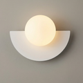Summit Semicircle Wall Lamp With Integrated LED For Warm Ambiance In Modern Spaces