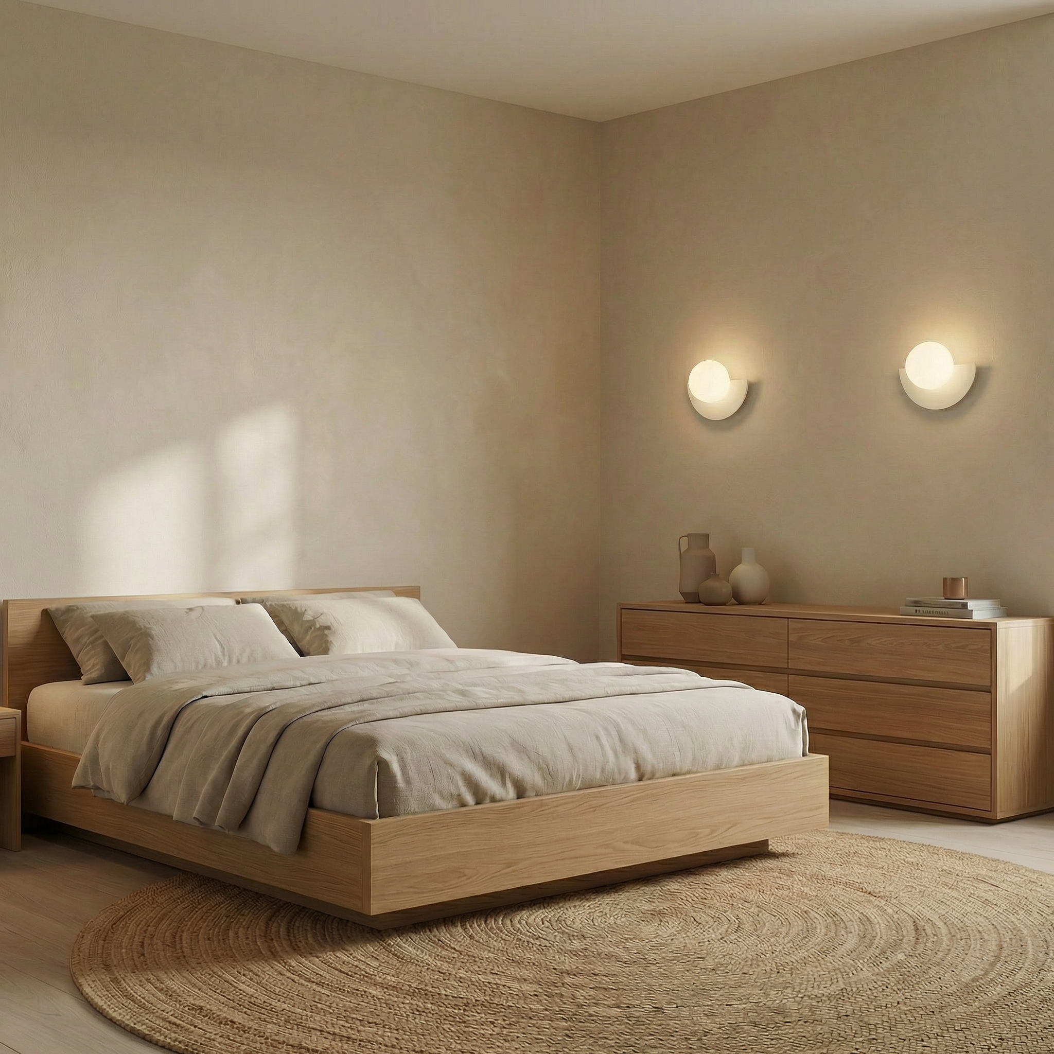Summit Semicircle Wall Lamp With Integrated LED For Warm Ambiance In Modern Spaces