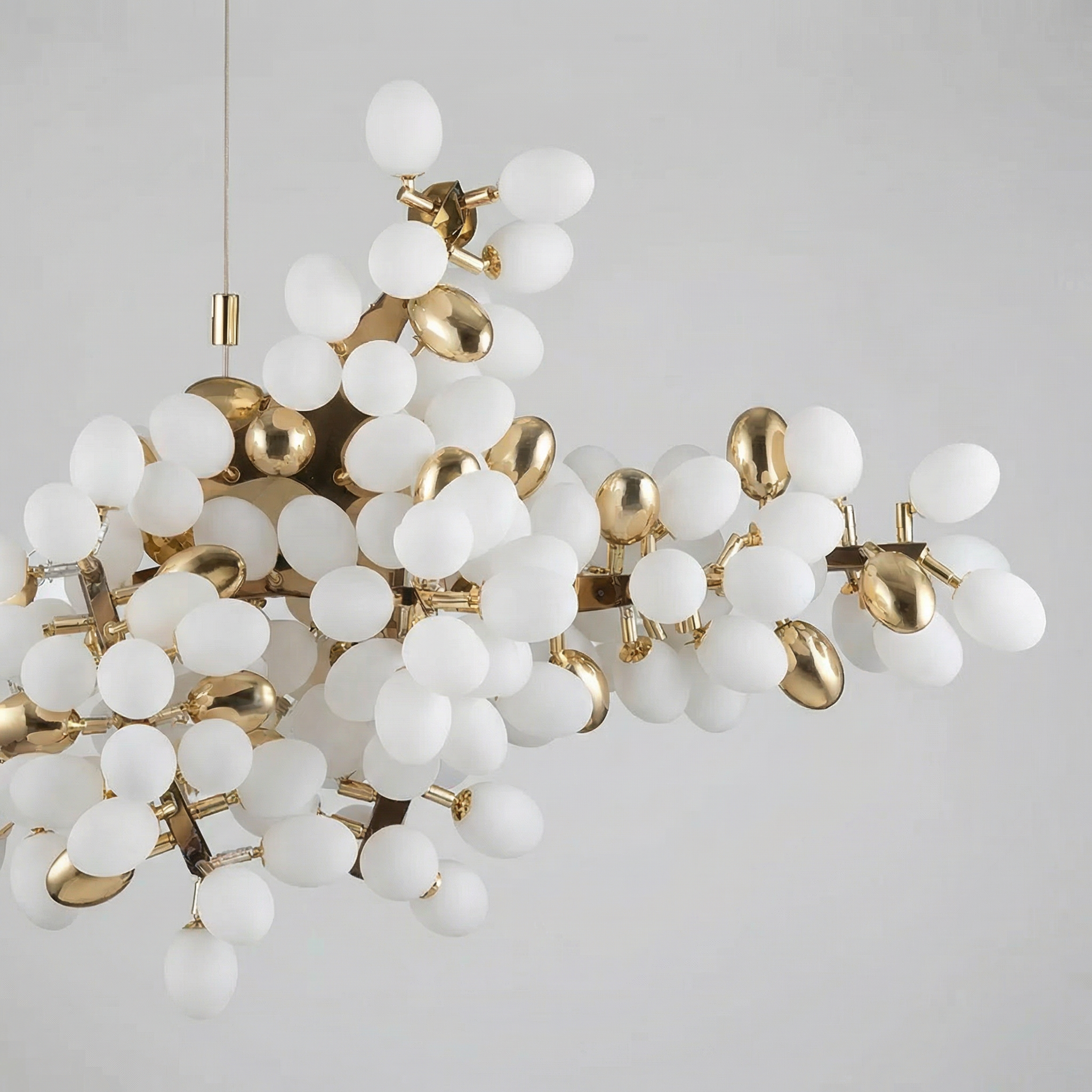 Aurelian Crystal Chandelier Adjustable Height For Dining Room And Contemporary Spaces